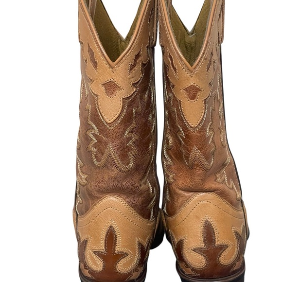 LAREDO
MEN'S NASH WESTERN BOOTS -
ANTIQUE BROWN size 7D - Picture 6 of 16